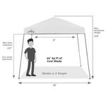 YOLI Adventure 64 10'X10' Instant Canopy - Thumbnail 2 of 7