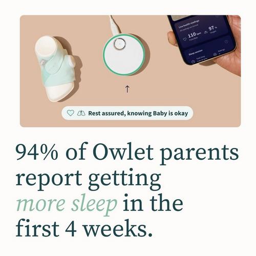 Owlet Dream Sock Baby Monitor - Primary Image