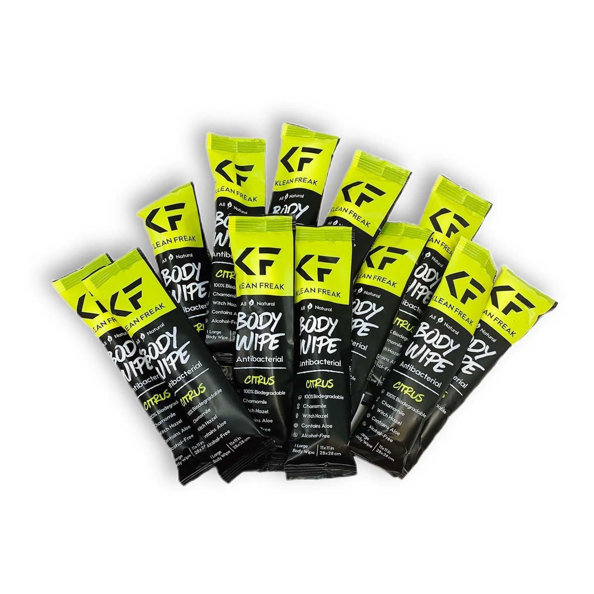 Klean Freak Scented Body Wipe 12pk - Klean Freak