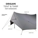 PEAX EQUIPMENT Origami 2-Person Backpacking Tent - Thumbnail 2 of 5