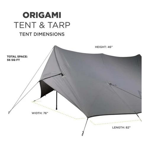 PEAX EQUIPMENT Origami 2-Person Backpacking Tent - Primary Image