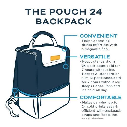 Kanga 24 Pack Cooler Backpack - Primary Image