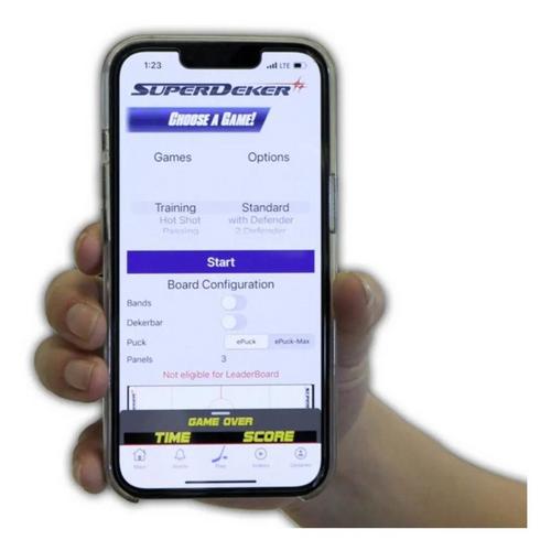 SuperDeker Pro (2-Panel) Advanced Hockey Training System - Primary Image