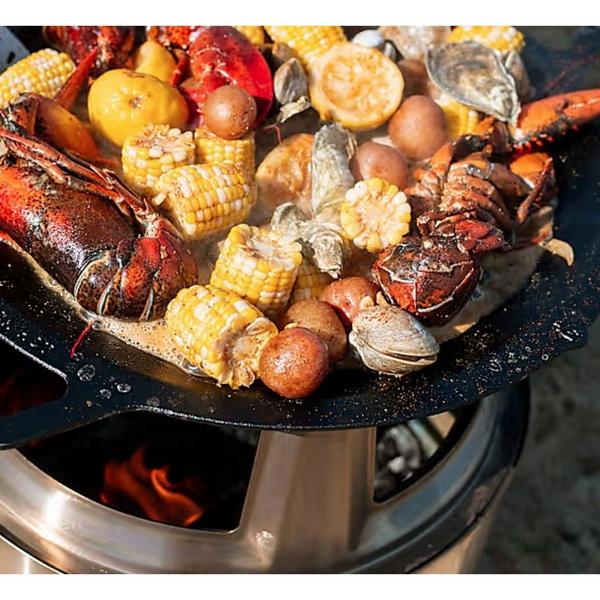 Solo Stove Bonfire/Yukon Cast Iron Wok Top