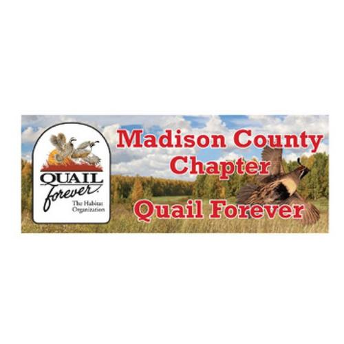 Quail Forever Heavyweight Vinyl BannerHabitat Art - Primary Image