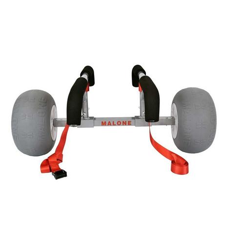 Malone TraverseHD-S Bunk Style Heavy Duty Canoe/Kayak Cart (with balloon beach tires) - Primary Image