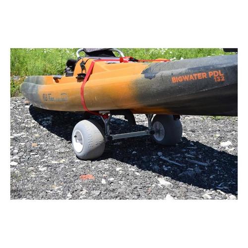 Malone TraverseHD-S Bunk Style Heavy Duty Canoe/Kayak Cart (with balloon beach tires) - Primary Image