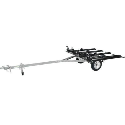 Malone MicroSport LowBed 4 E-Bike Trailer Package (4 E-Bike Racks, Kick Stand, Spare Tire) - Primary Image