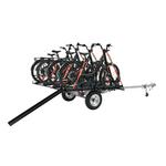 Malone MicroSport LowBed 4 E-Bike Trailer Package (4 E-Bike Racks, Kick Stand, Spare Tire) - Thumbnail 2 of 5