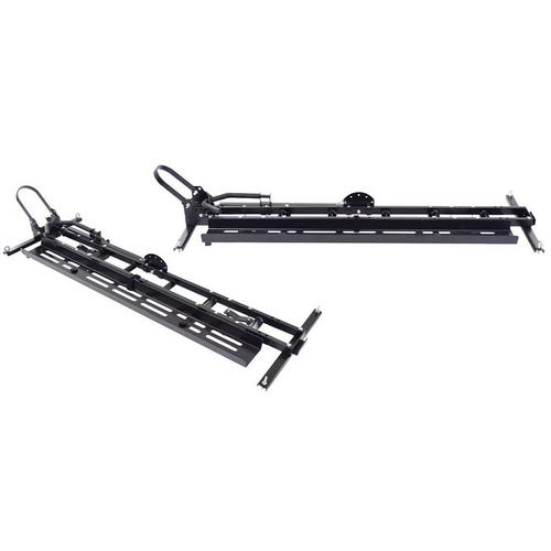 Malone MicroSport LowBed 4 E-Bike Trailer Package (4 E-Bike Racks, Kick Stand, Spare Tire) - Primary Image