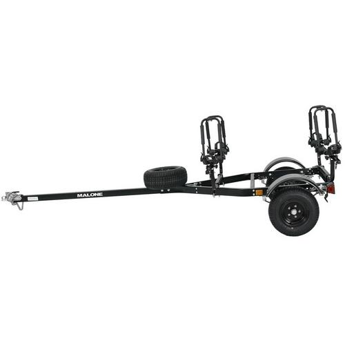 Malone MicroSport Off-Road 2 Kayak Trlr Package (2 Sets FoldAway-J, Spare Tire) - Primary Image