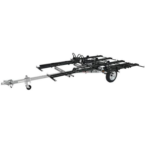 Malone MicroSport LowBed 6 E-Bike Trailer Package (6 E-Bike Racks, Kick Stand, Spare Tire) - Primary Image