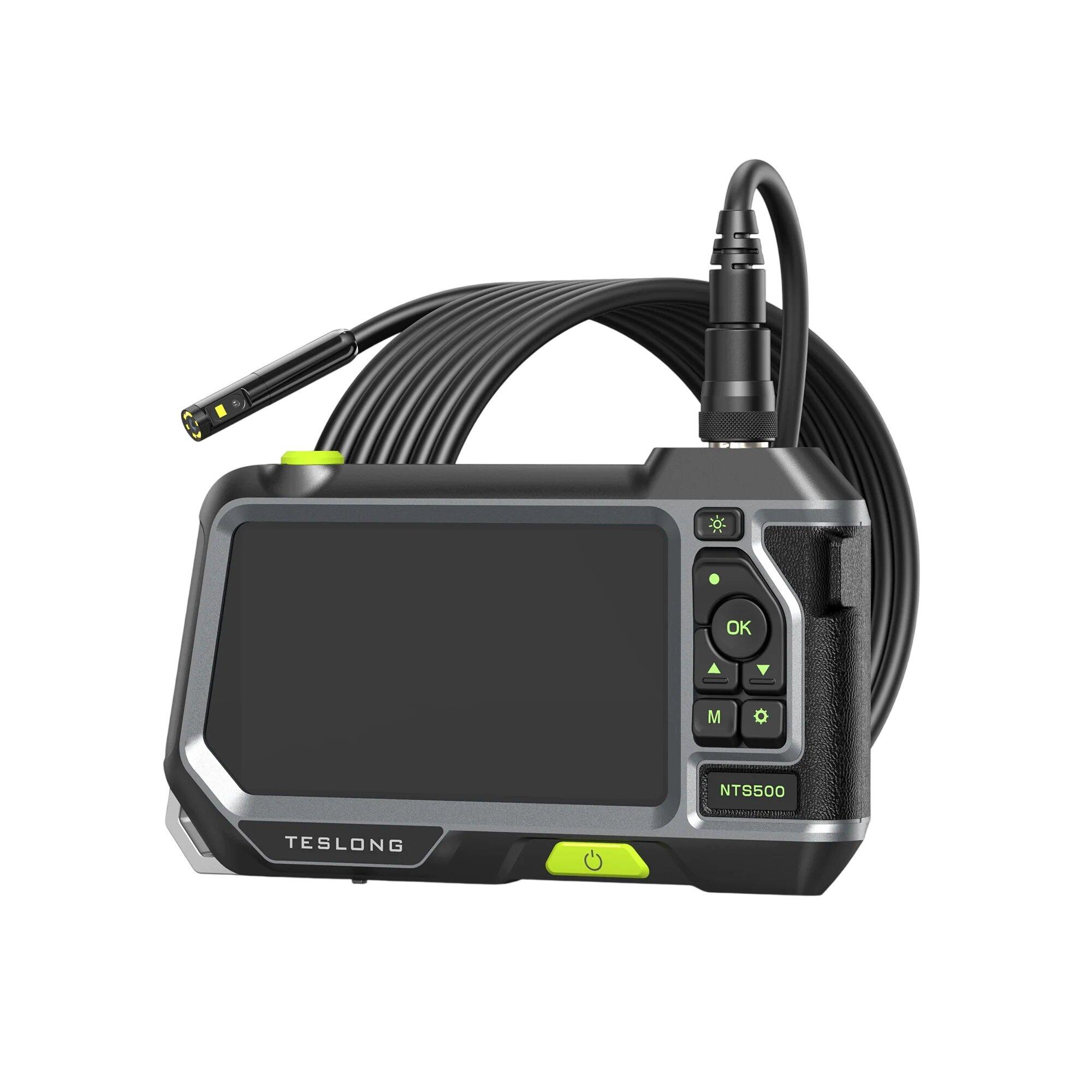 Teslong NTS500 Dual Lens Inspection Camera with 5-inch Screen - Teslong
