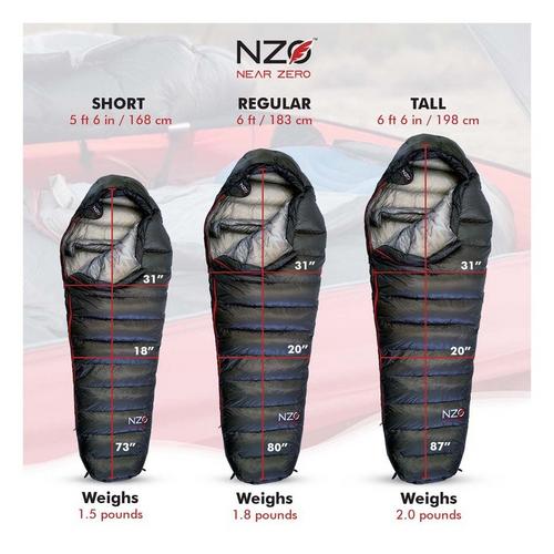Near Zero NZ 20 Mummy Sleeping Bag - Primary Image