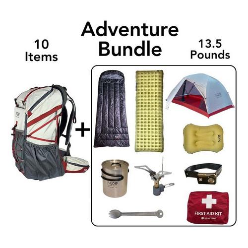 Near Zero 10-Piece Adventure Bundle 2-Person Backpacking Tent - Primary Image