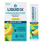 Liquid I.V. Sugar Free Hydration Multiplier Powdered Electrolyte Drink Mix - 6 Pack - Thumbnail 1 of 9