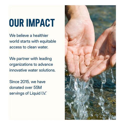 Liquid I.V. Sugar Free Hydration Multiplier Powdered Electrolyte Drink Mix - 6 Pack - Primary Image