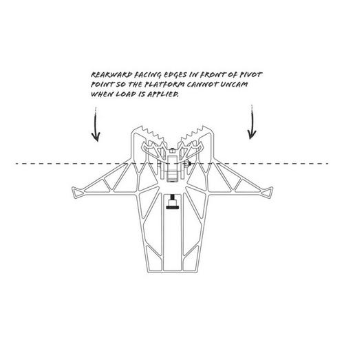 Latitude Outdoors X-Wing Speed Series Saddle Platform - Primary Image