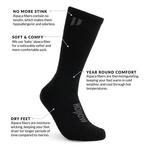 Hollow Alpaca Performance Crew Hunting Socks - Thumbnail 2 of 3