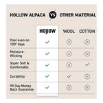 Hollow Alpaca Ankle Hunting Socks - Thumbnail 3 of 4