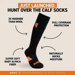 Hollow Alpaca Hunt Knee High Hunting Socks - Thumbnail 2 of 7