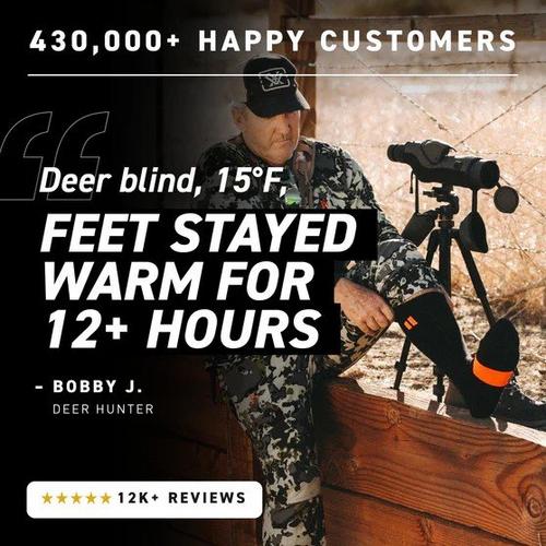 Hollow Alpaca Hunt Knee High Hunting Socks - Primary Image