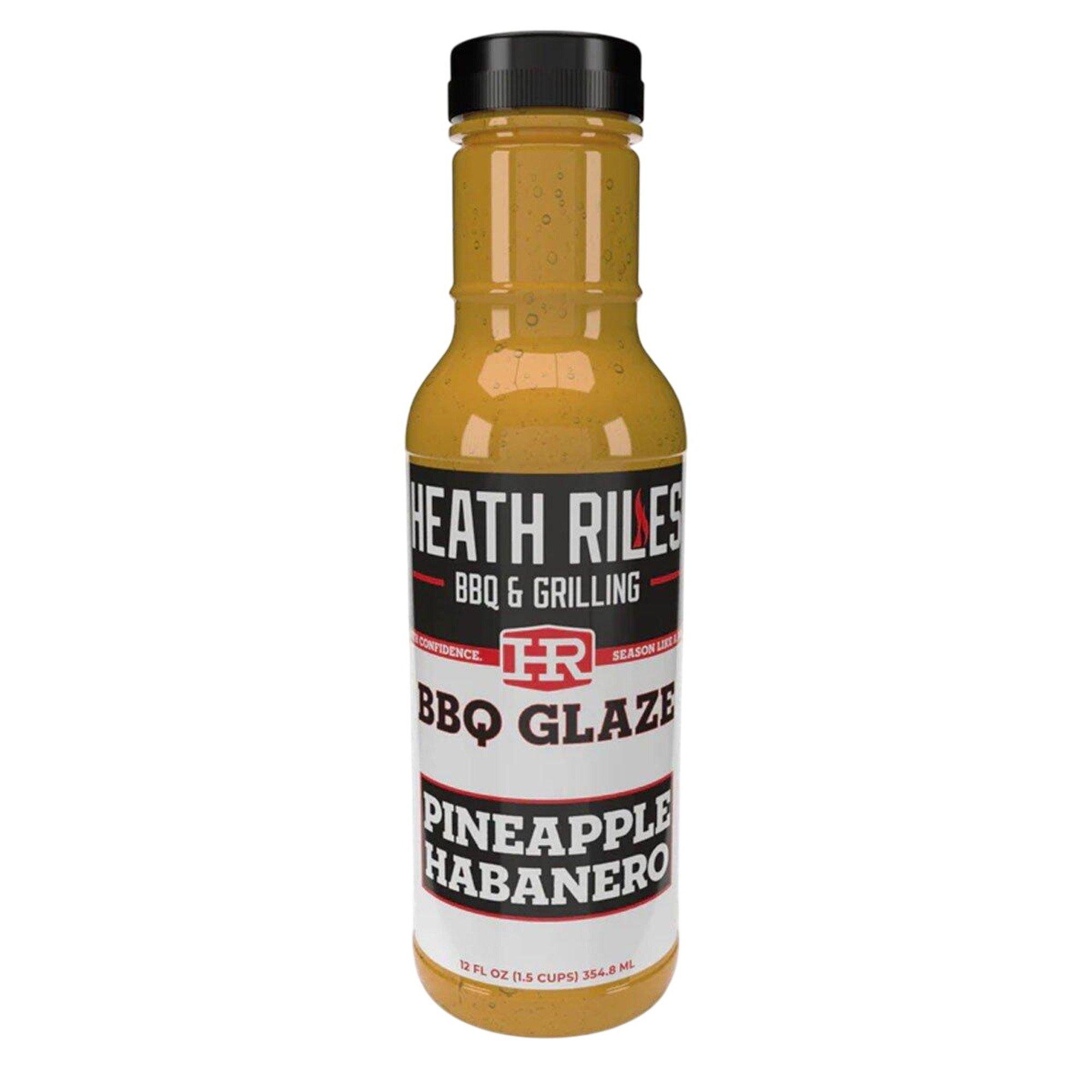 Heath Riles BBQ Pineapple Habanero BBQ Glaze - 16 oz - Heath Riles BBQ