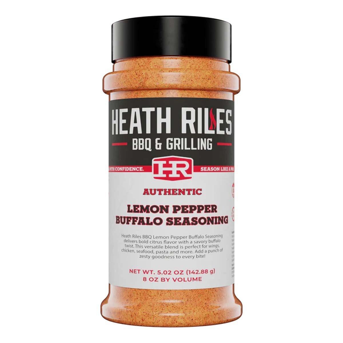 Heath Riles BBQ Lemon Pepper Buffalo Seasoning - Heath Riles BBQ