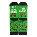 Lavley "They See Me Rolling" Crew Socks - Thumbnail 3 of 6