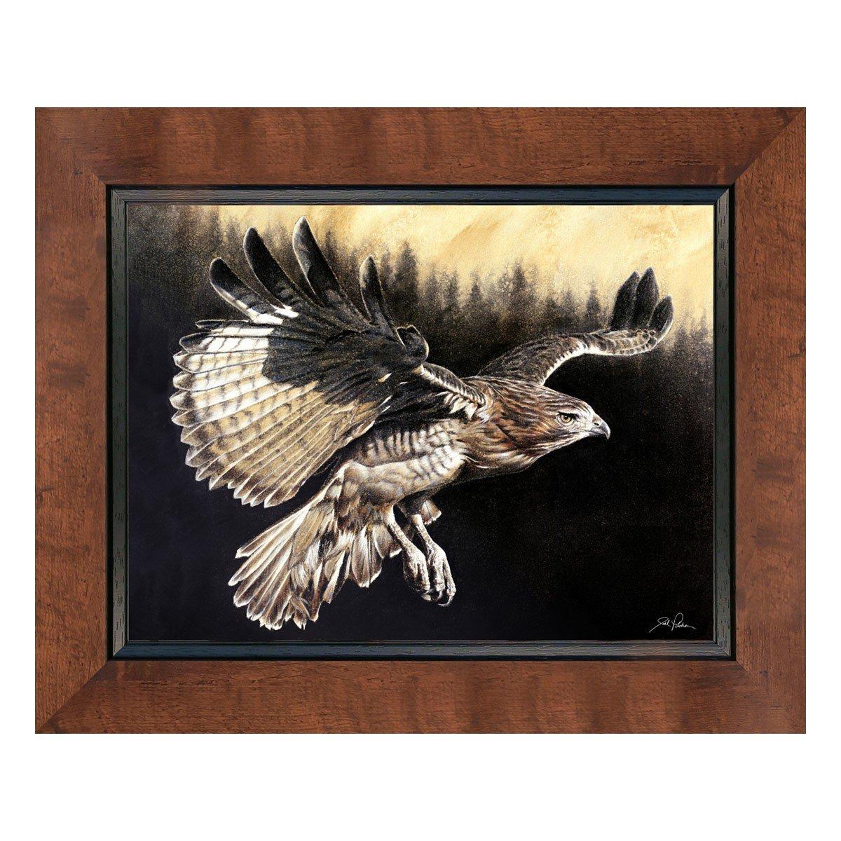 Print & Frame Red Tailed Hawk Print