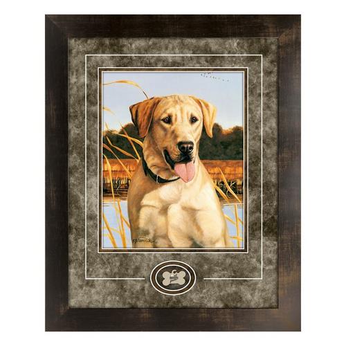 Print & Frame Sporting Dogs - Yellow Lab Print - Primary Image