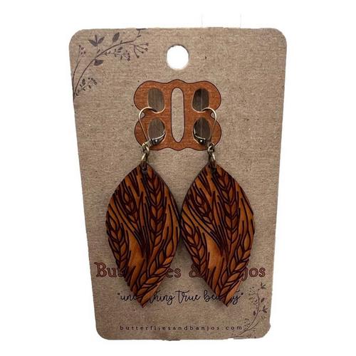 Butterflies And Banjos Harvest Earrings - Primary Image