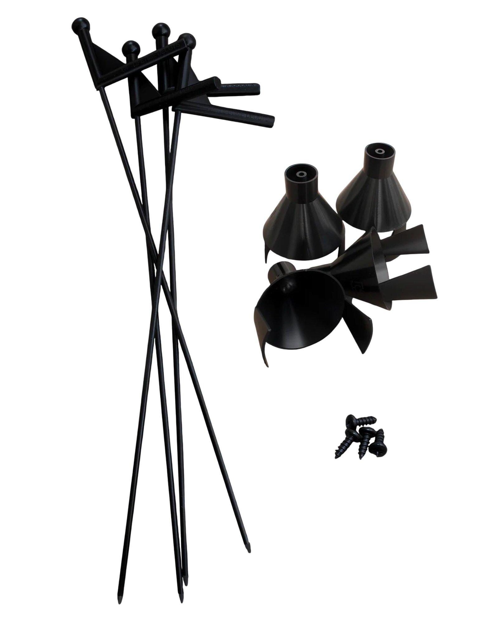 Heyday Duck and Goose Stake & Cone Kit 4 Pack - Heyday