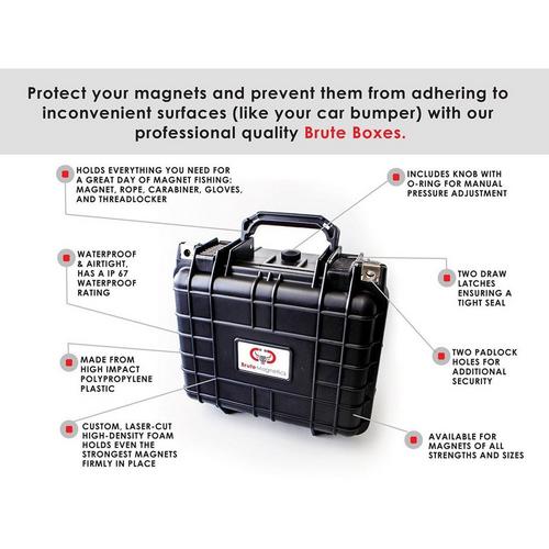 Brute Single Sided 1200 lb Magnet Kit - Primary Image