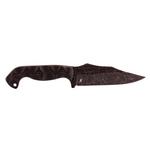 Stroup Knives TU1-B-G10 Clip Point Fixed Blade Knife - Thumbnail 1 of 3