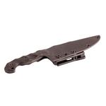 Stroup Knives TU1-B-G10 Clip Point Fixed Blade Knife - Thumbnail 3 of 3