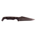 Stroup Knives TU2-B-G10 Clip Point Fixed Blade Knife - Thumbnail 1 of 3