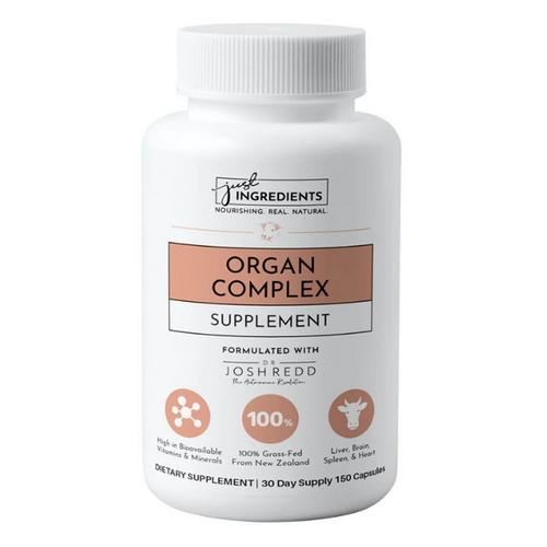 Just Ingredients Organ Complex Supplement - Primary Image