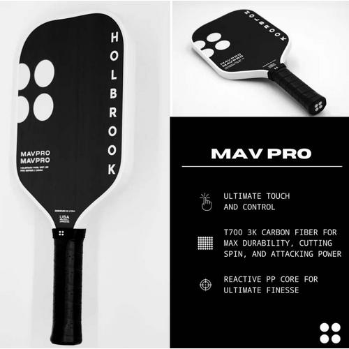 Holbrook Mav Pro 2.0 Pickleball Paddle - Primary Image