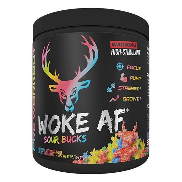 Bucked Up Woke AF High Stimulant Pre-Workout