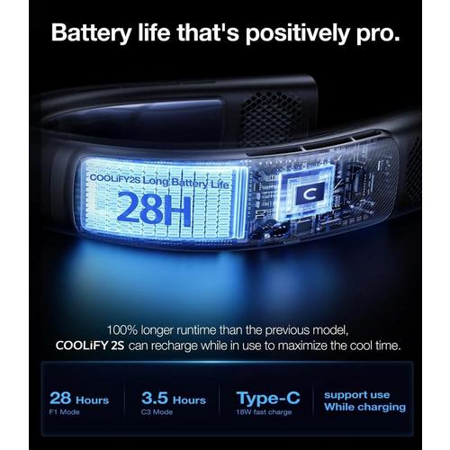 TORRAS COOLiFY 2S Smart Neck Air Conditioner - Primary Image