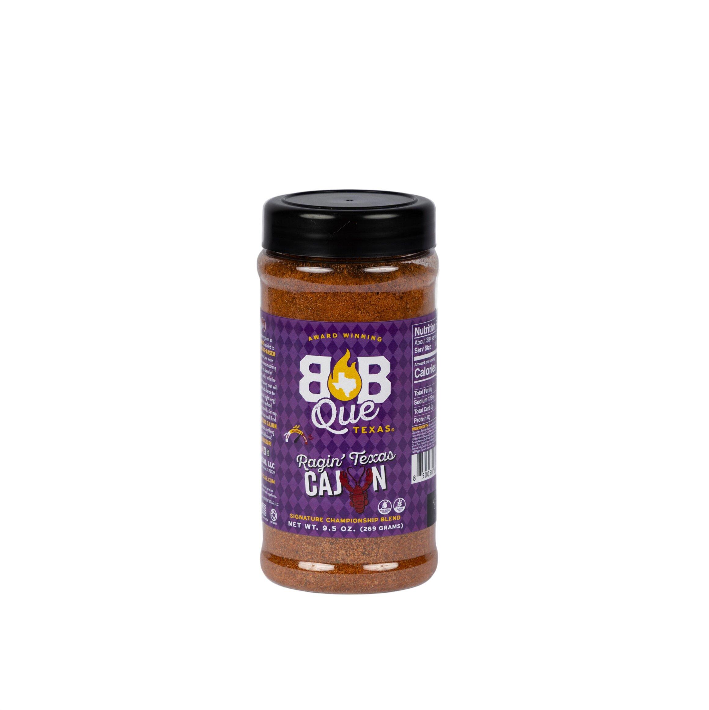 BBQUE TEXAS Ragin' Texas Cajun Seasoning - BBQUE TEXAS