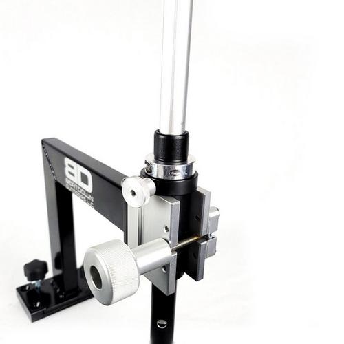 BeatDown Outdoors Standard Transducer Pole System with Fixed Mount Base - Primary Image