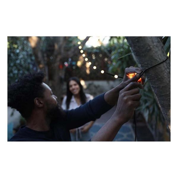 BioLite Luci 44' Solar String Lights + Detachable Power Hub