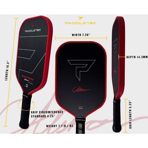 Paddletek Bantam TKO-C 14.3 Pickleball Paddle - Primary Image