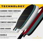Paddletek Tempest Wave PRO-C 14.3 Pickleball Paddle - Thumbnail 3 of 4