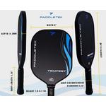 Paddletek Tempest Wave PRO-C 14.3 Pickleball Paddle - Thumbnail 4 of 4