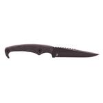 Stroup Knives MK2-B-G10-BLKCER Clip Point Fixed Blade Knife - Thumbnail 1 of 2