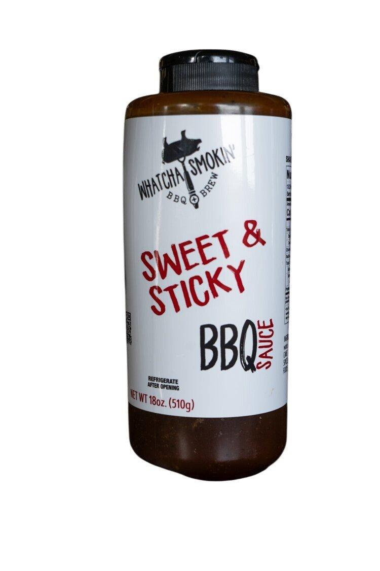 Whatcha Smokin Sweet & Sticky BBQ Sauce - Whatcha Smokin BBQ