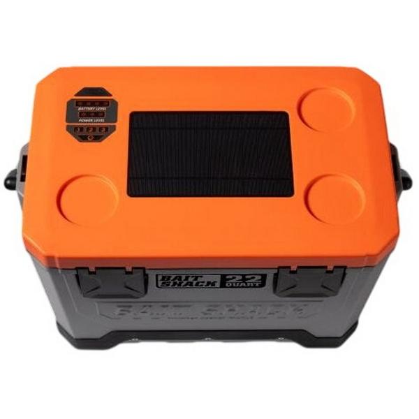 Whisker Seeker Tackle Whisker Seeker Bait Shack Solar Powered Live Bait Coller with Aerator